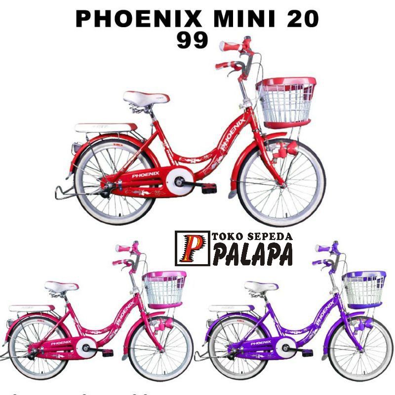 SEPEDA MINI 20 PHOENIX 99 ANAK KERANJANG