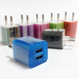 Batok Charger Led 2usb 3.1A High Quality