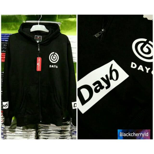 HOODIE DAY6 CUSTOM NAMA + NOMER PUNGGUNG