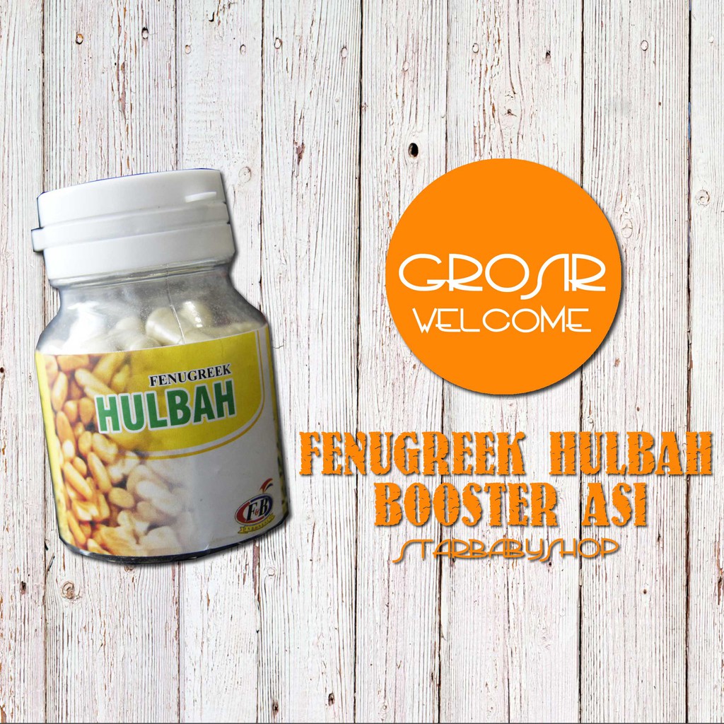 GROSIR 12 Pc Hulbah Fenugreek BOOSTER ASI - KBS