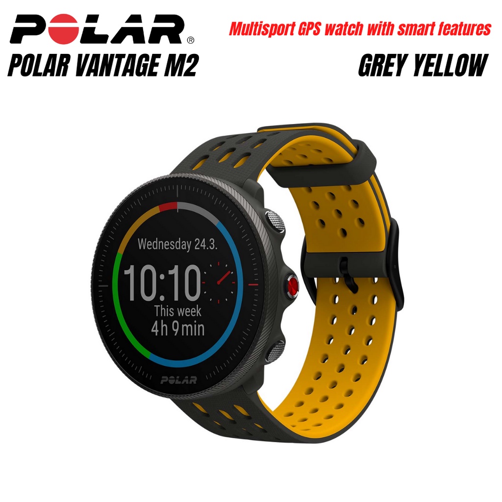 Polar VANTAGE M2  Running Multisport GPS Smartwatch with Heart Rate