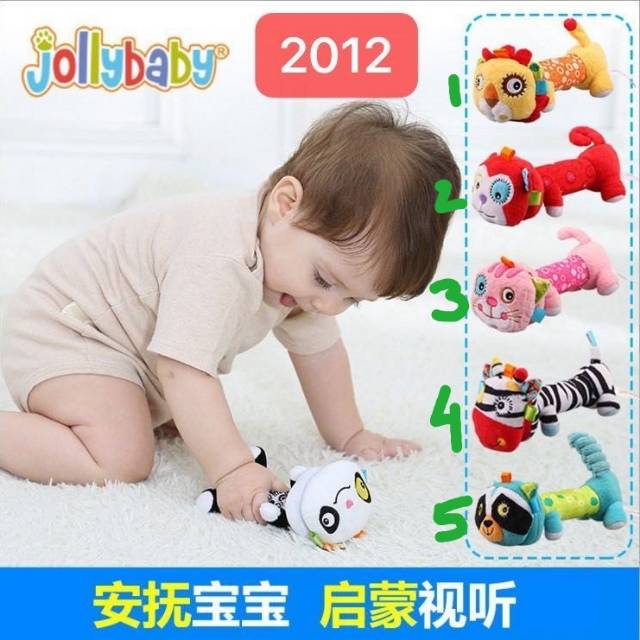 Mainan Boneka Rattle Stick Stik Bayi 3M+