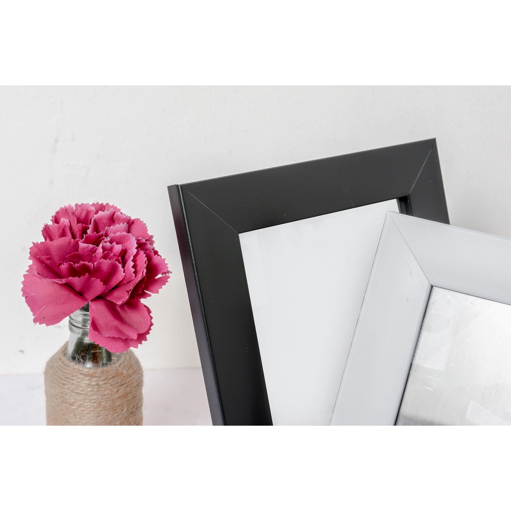 Frame Minimalist Hitam Putih 4R 5R, 8R, 8RP