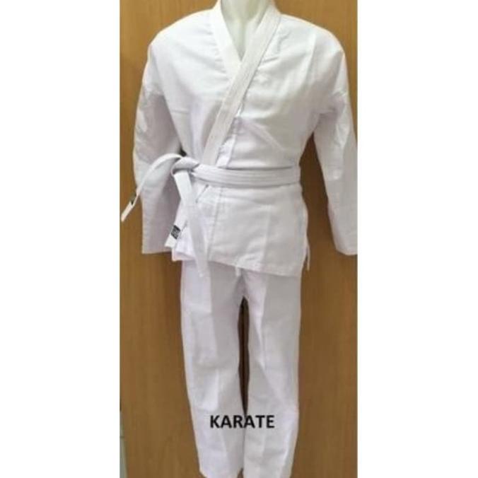 BAJU KARATE SATU SET UNTUK ANAK JUNIOR SIZE 3,4,5,6,7 GAP GROSIR