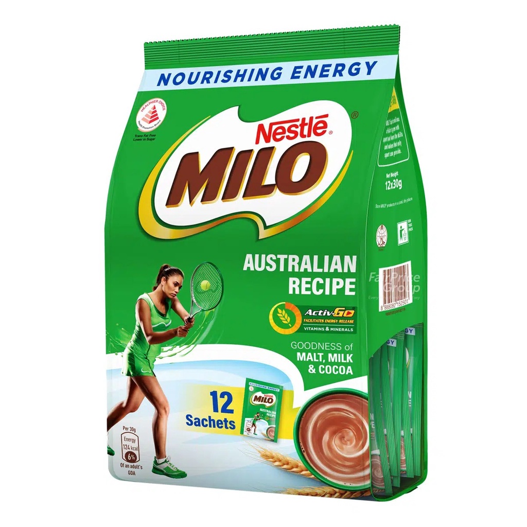 

Milo Australian Recipe Sachet