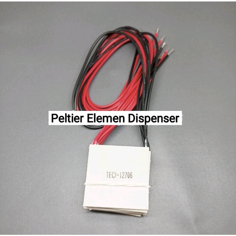 Peltier Elemen Keramik Panas Dingin TEC1 12706 12 Volt 6A / Element Dispenser