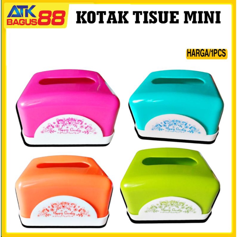 TEMPAT TISSUE / KOTAK TEMPAT / TISSUE BOX PLASTIK TEBAL