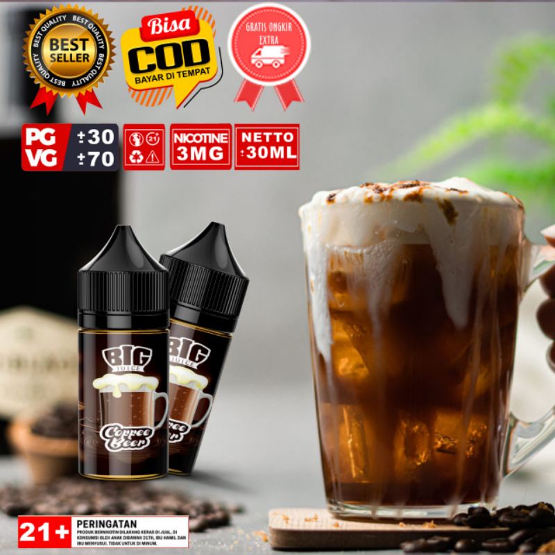 COFFEE BEER ENAK 30ML NIK 3