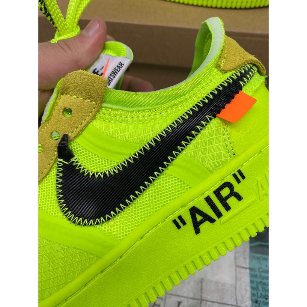 fluro green nike