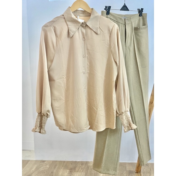 kemeja silky l30 import ||