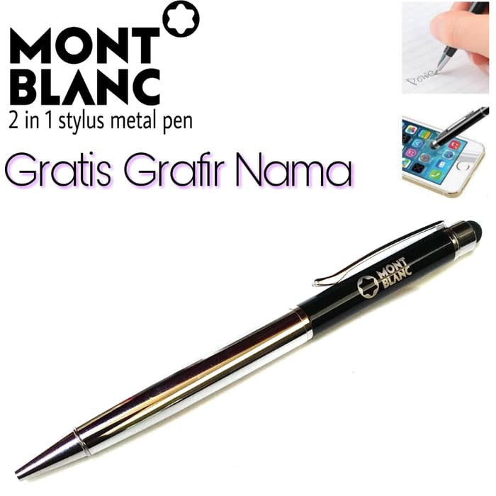 

TERMURAH pulpen montblanc stylus gratis grafir nama bukan parker sheafer