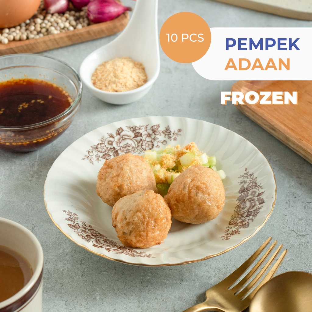 

Pempek Bulat Ikan Tenggiri Frozen 10 pcs