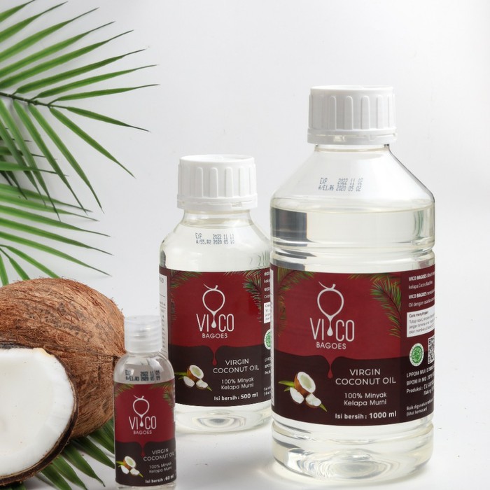 VCO Minyak Kelapa Murni 1000 ml | Virgin Coconut Oil | VICO Bagoes