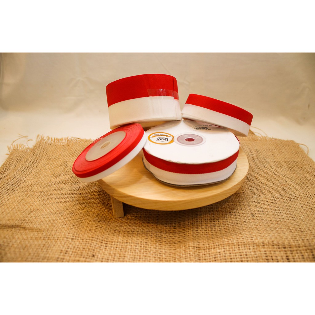 

Pita Merah Putih / Pita Bendera / Pita 17 Agustus / Pita Hampers