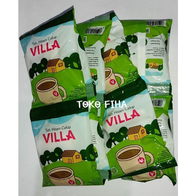 

Teh Hitam Celup Villa 5 kantong x 2gr - 1 renteng