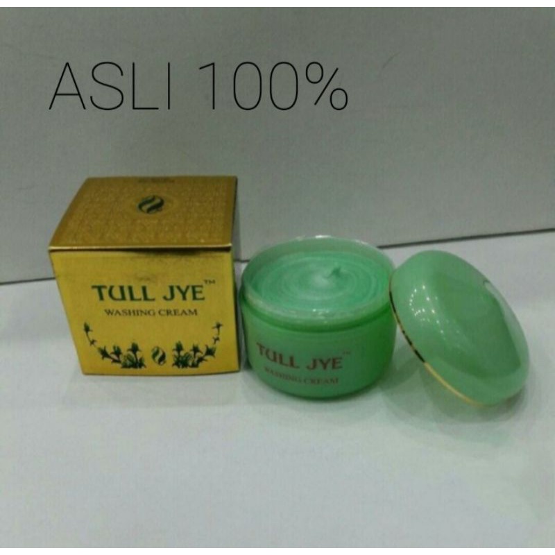 Paket Tull jye Washing Cream 2 100gr - Tull jye Sabun Hijau Super