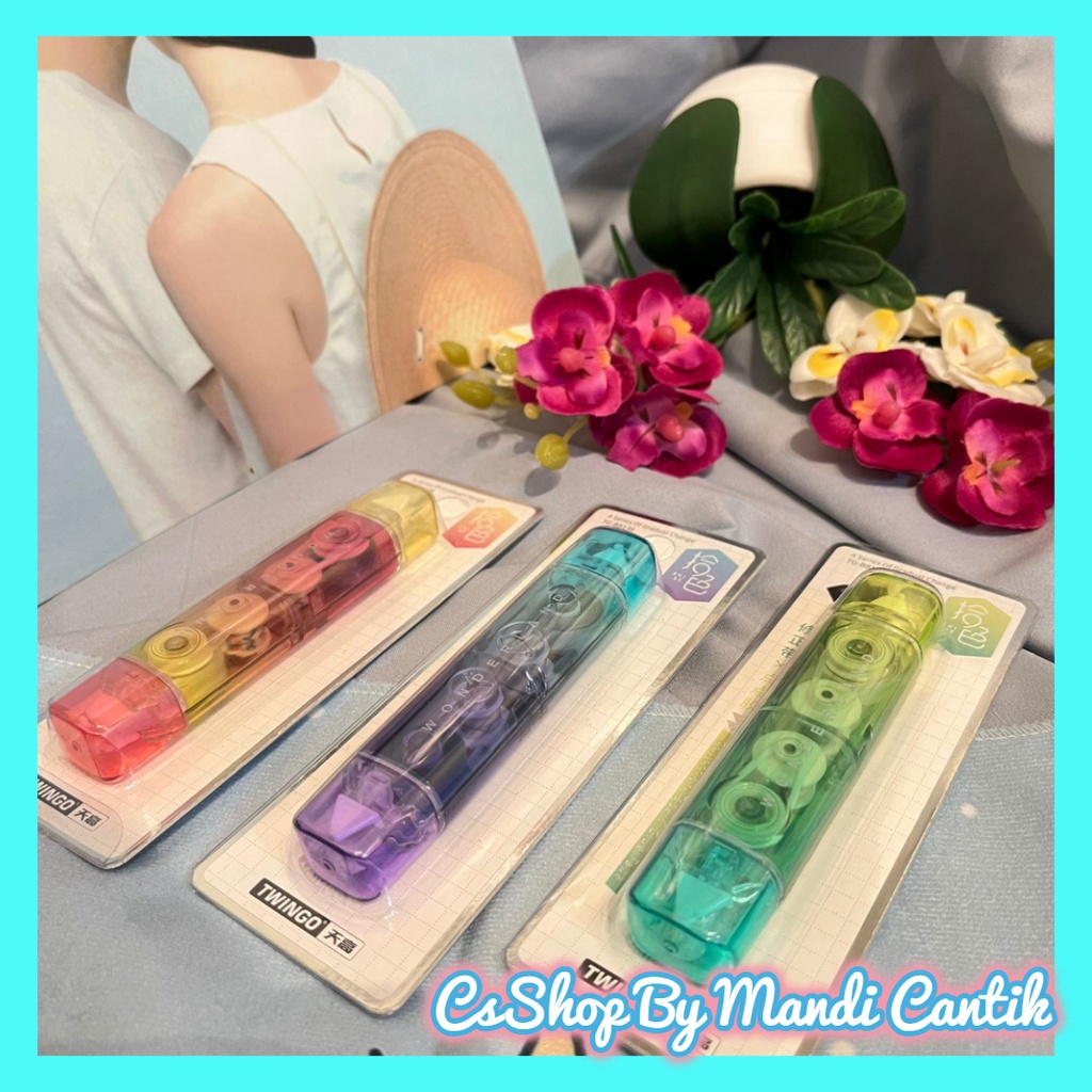 

Twinggo 2 in 1 Set Correction Tape Dan Glue Tape Termurah Bisa Cod