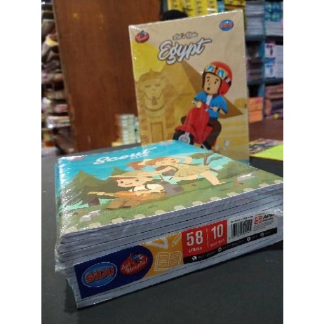

f53✦ Buku Tulis SIDU 58 Lembar ( 1 pack isi 10 pcs) harga murah