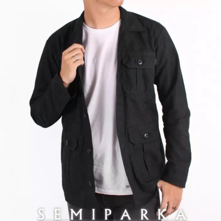 Adams Jaket_Semi Parka Pria SK2