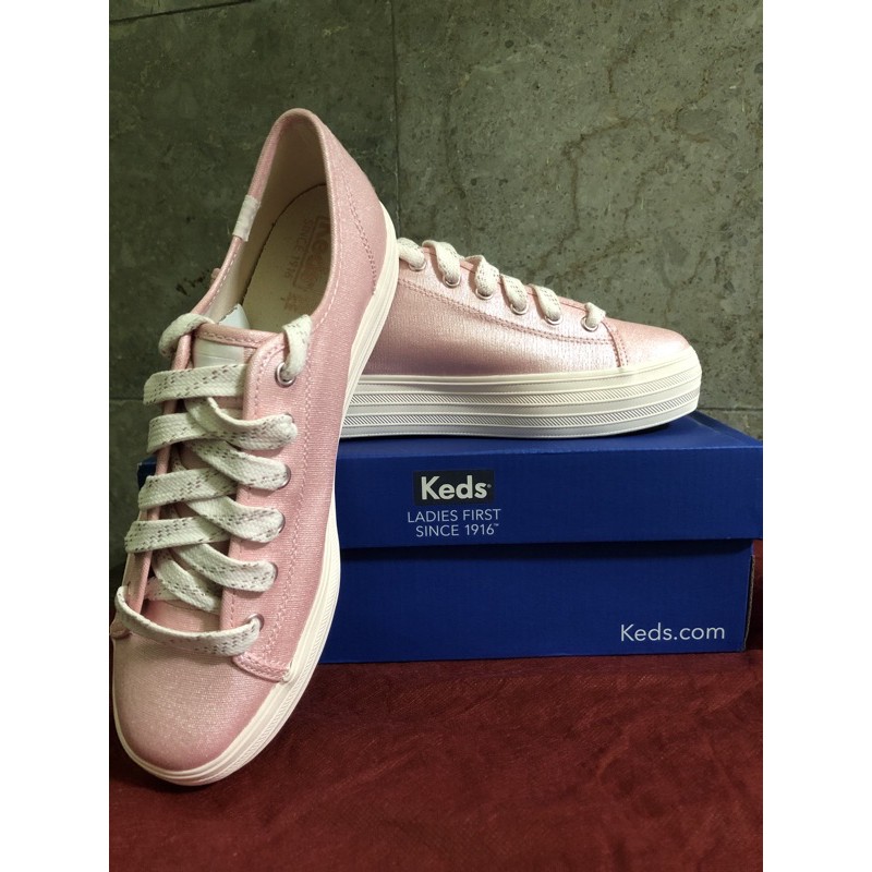 Keds Triple Kick Shimmer pink