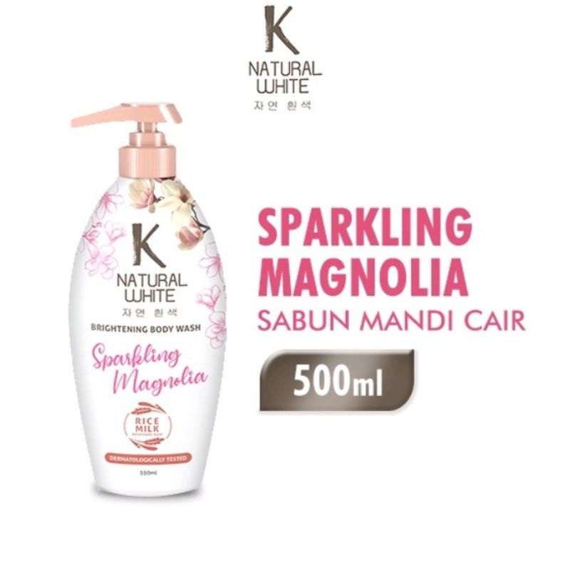 K Natural White Sabun Mandi Cair 500ml