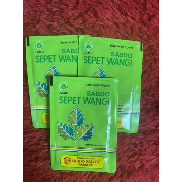 

SEPET WANGI JAMU KHUSUS WANITA BUBUK