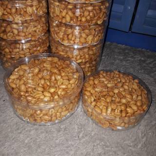 Jual Kacang Bawang Kacang Tanah Goreng Toples Indonesia|Shopee Indonesia