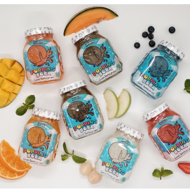 

POPPING BOBA TER MURAH & TERBANYAK 500 gr