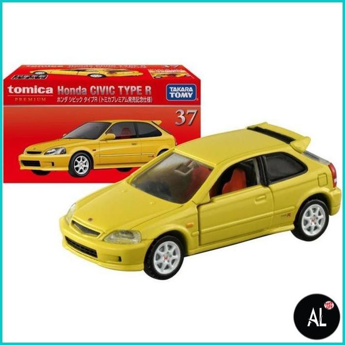 Al Tomica Premium 37 Honda Civic Type R Yellow Limited Colour