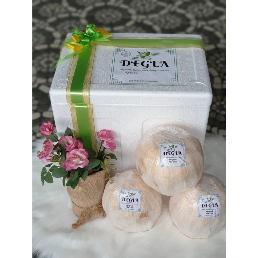 

Hampers Degan Jelly Degla Original (Box S isi 5)