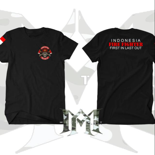 T-shirt FIRE FIGHTER KAOS FIRE FIGHTER