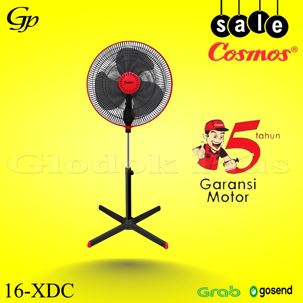 Cosmos Kipas angin berdiri 16-xdc stand fan 16 inch 16xdc kaki silang