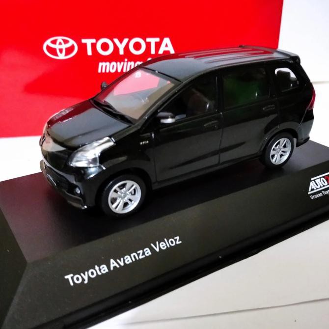maddox - Diecast Toyota Avanza G Hitam miniatur mobil paper box Toyota murah