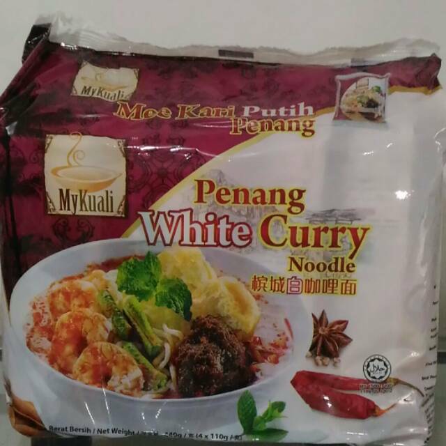 Mykuali mie penang white curry noodle mie kari malaysia