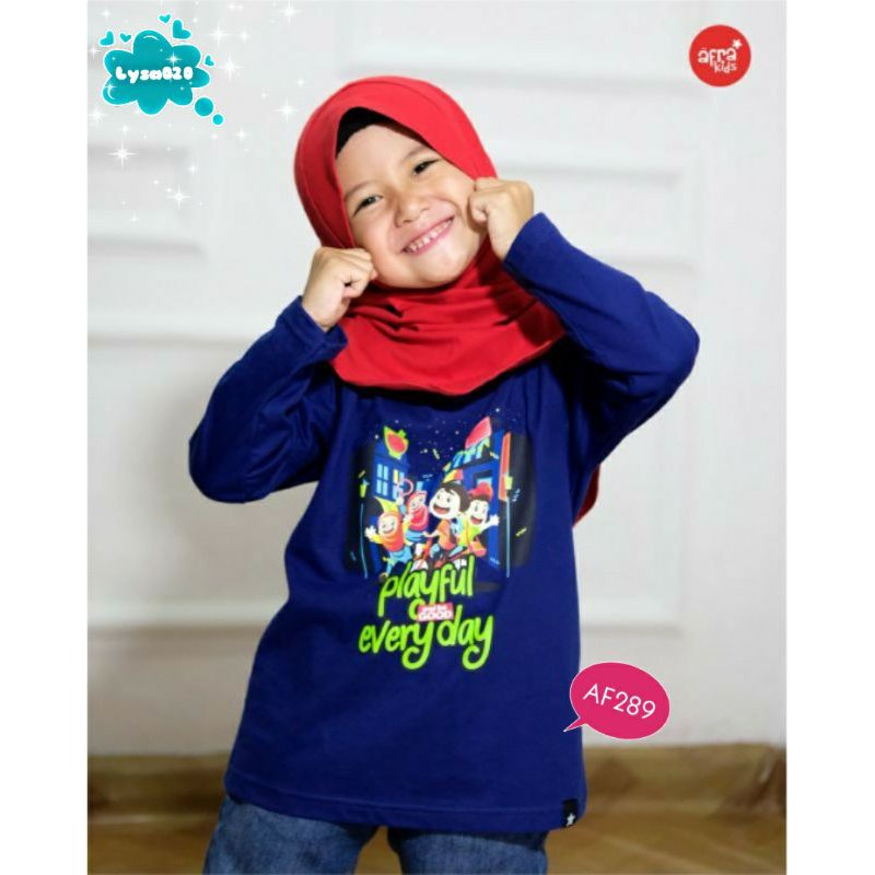 Kaos Anak Afrakids AF289