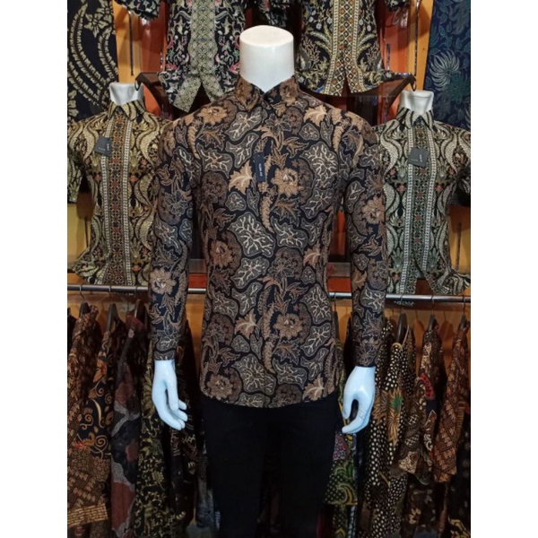 Batik Pria Lengan Panjang Modern Slimfit Style Hight Quality