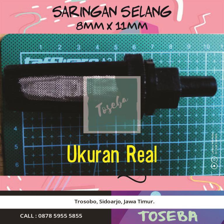 <<toseba>> Saringan Pompa Dc Selang 8mm X 11mm