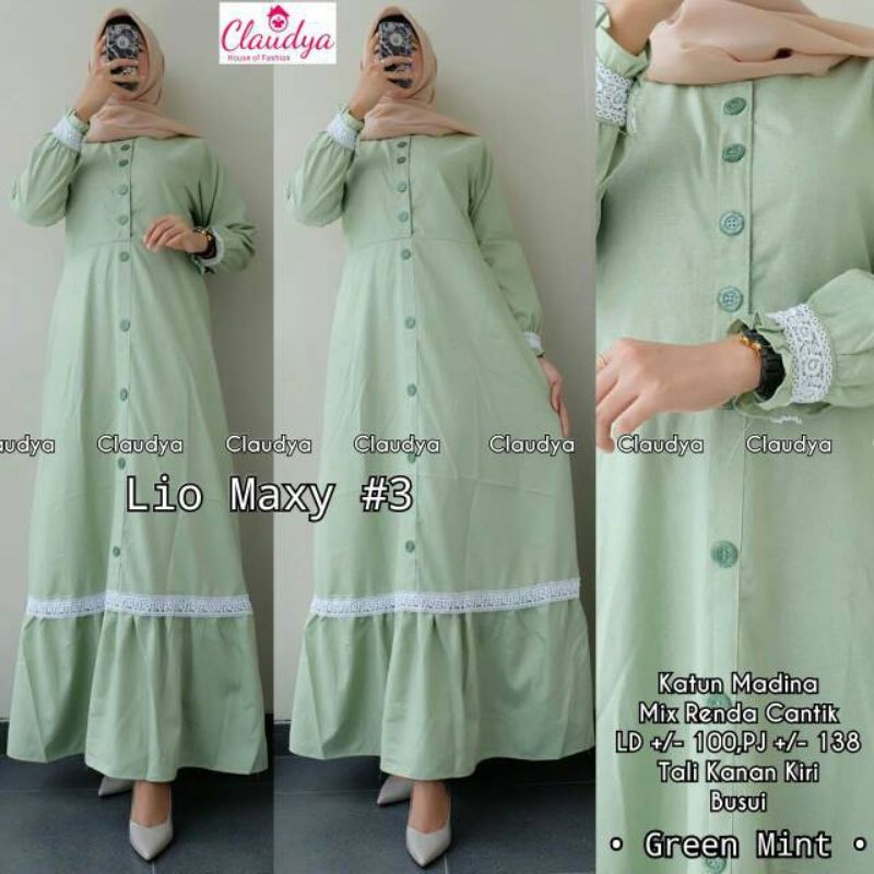 Lio maxy fashion muslim remaja wanita