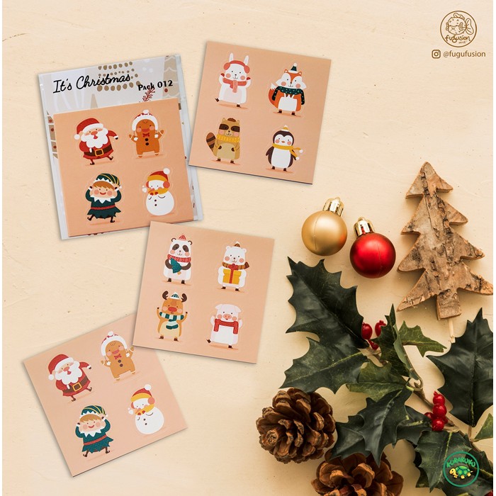 

Sticker / Stiker Deco Aesthetic Pack It’s Christmas 012 Utk Scrapbook, Buku, Diary, Journal, dll