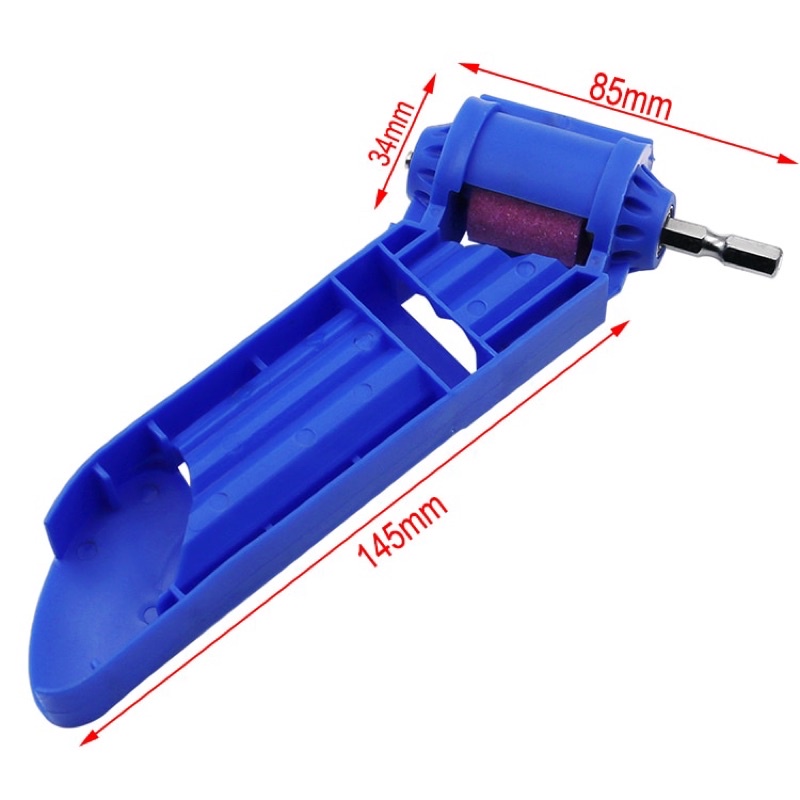 Xingweiqiang Alat Asah Mata Bor Corundum Wheel Bit Sharpener Titanium Drill Grinding - ANG-0569 - Blue