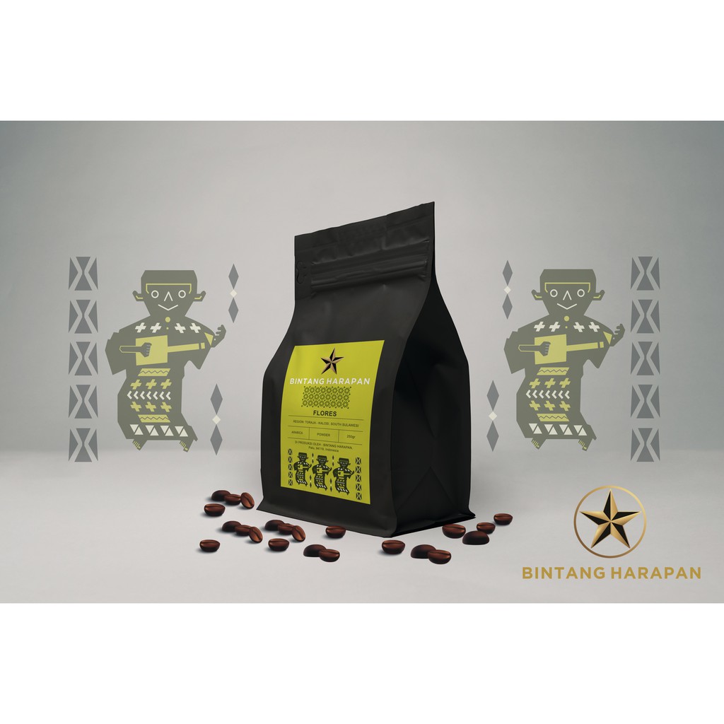 

Kopi Arabica Flores 250gr Bintang Harapan