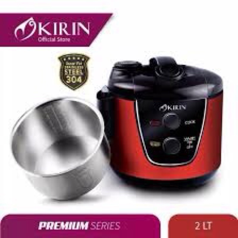 Kirin Rice Cooker stainless steel