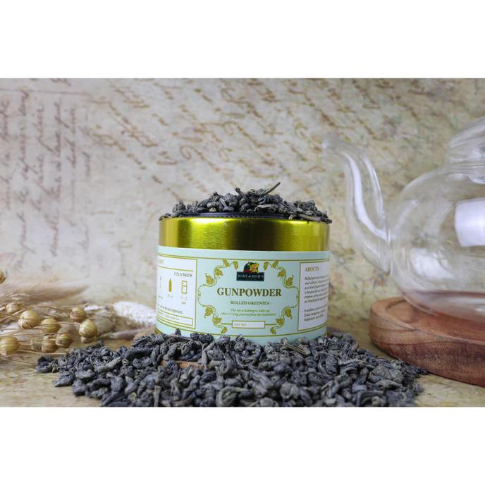 

[[BISA COD]] Mary & Rich's - Gunpowder - Rolled Green Tea - 15Grams GRATIS ONGKIR Kode 1232