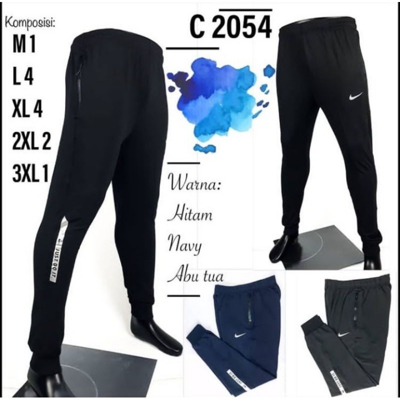 Celana Training Panjang Joger Jogger Pants Nike Grade Ori Premium Import