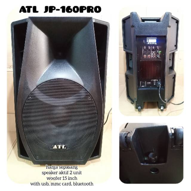 Atl Mx 2 Jp 160pro Speaker Aktif 15 Inch Harga Sepasang Shopee Indonesia