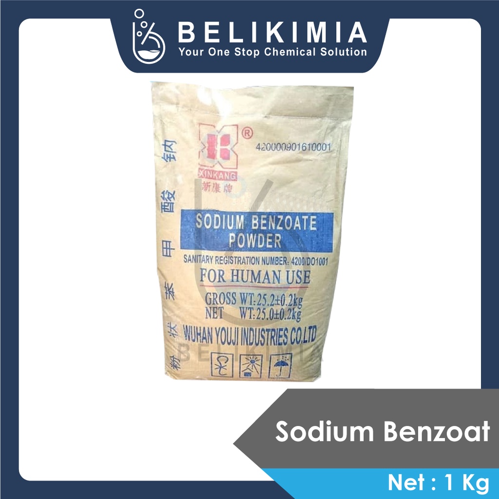 Sodium Benzoat Food Grade / Pengawet Makanan dan Minuman 1 Kg