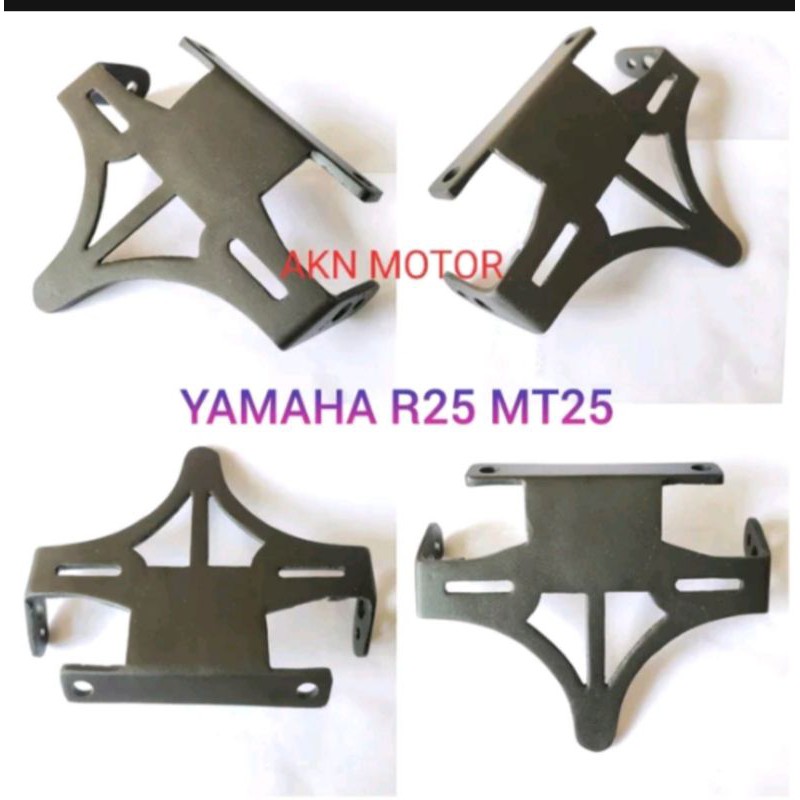 tail tidy breket dudukan plat nomor belakang Yamaha R25 mt25 pnp