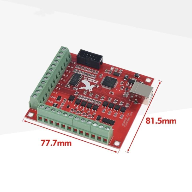 Termurah CNC USB MACH3 100Khx Breakout Board Mach3 Board 4 Axis Interface Driver Motion Controller
