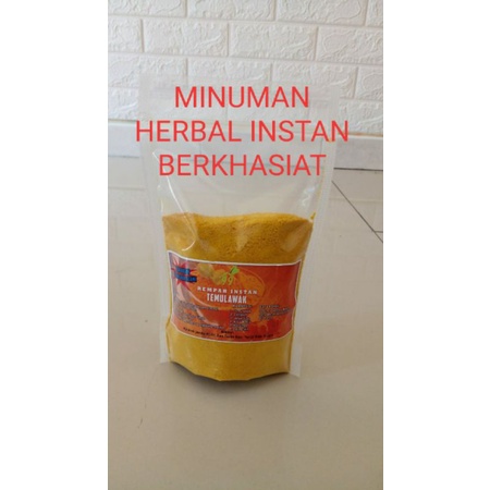 

minuman herbal kunyit instan
