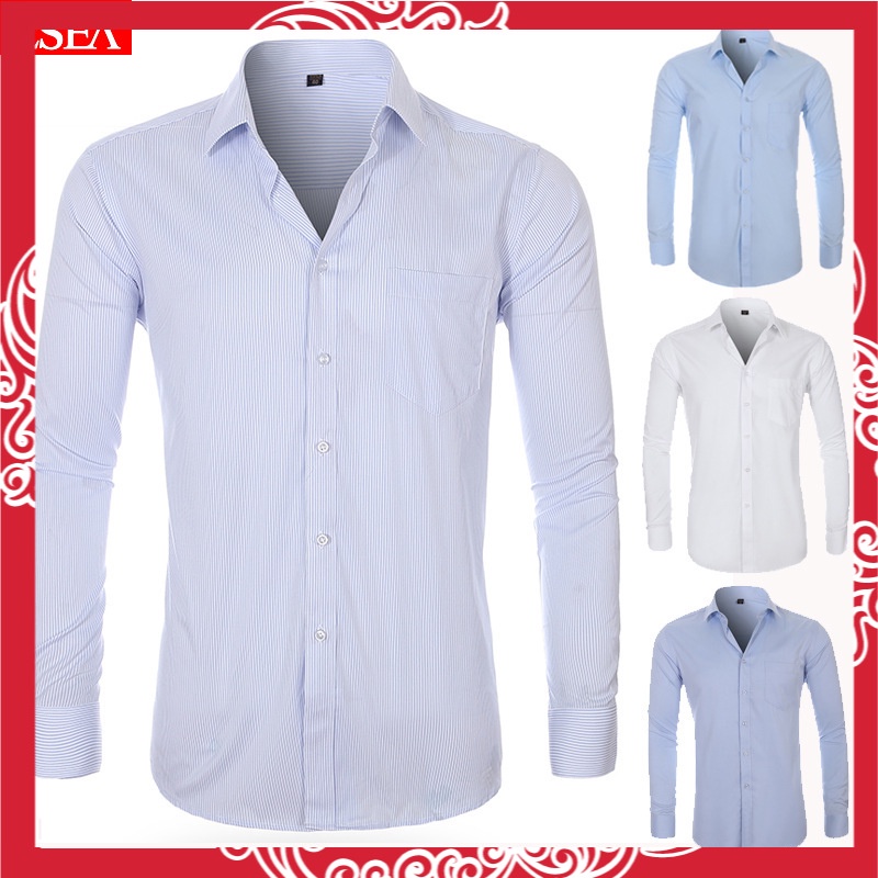 [ Hot Sale]  Airwallex  Pria Ukuran Besar Amonia Cair Ukuran Besar Kemeja